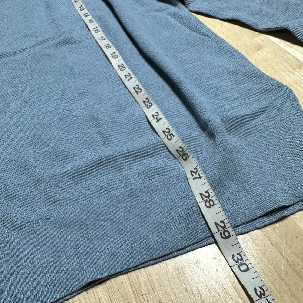 J. Crew Men's Crewneck Sweater Light Blue Men's Size Large New With Tags